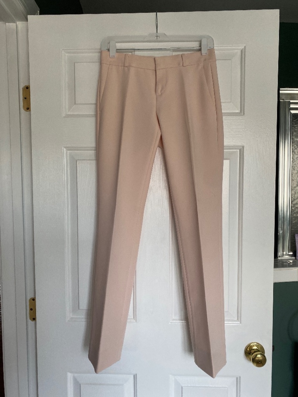 Banana Republic Logan Trousers (00P) — Blush/Light Pink